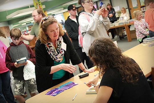 Author Silvia Acevedo at The Sheboygan Teen Book Festival
