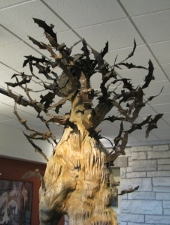Statue in Carlsbad Visitors' Center