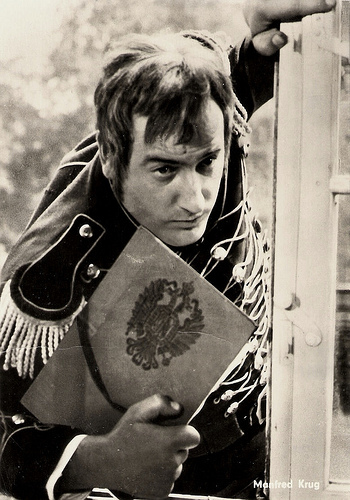 Manfred Krug in Hauptmann Florian von der Mühle (1968)