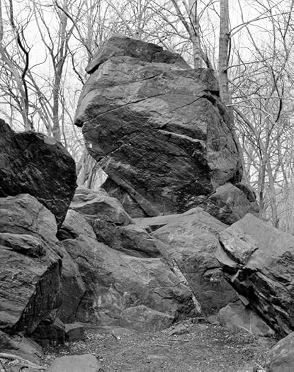 Mitch Epstein, Indian Prayer Rock, Pelham Bay Park, Bronx, 2015Courtesy the artist and Yancey Richardson Gallery