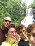 carroll-family-after-a-hike-to-the-cascades-in-giles-county-virginia