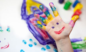 fingerpainting