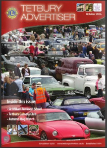 cover of October issue of Tetbury Advertiser