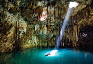 Ray of Light in Cave