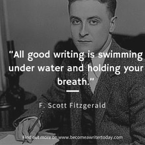 F. Scott Fitzgerald on writing