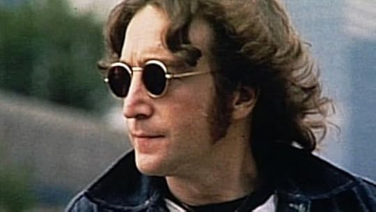 John Lennon with sunglasses