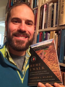 The first copy of Here I Walk, freshly arrived from the publisher