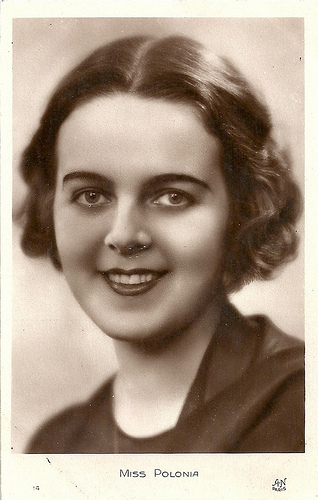 Miss Europe candidate 1930: Zofia Batycka