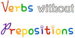 French verbs without prepositions