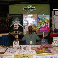 The difference a cardboard backdrop makes