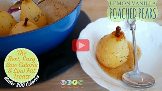 Lemon Vanilla Poached Pears Video Recipe