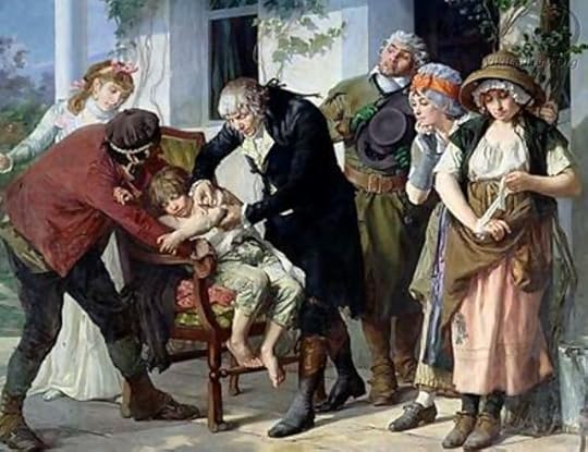 The first vaccination