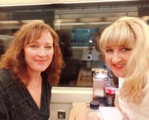 Teri Wilson and Julia London in Spain - 2016