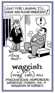 Waggish attorney