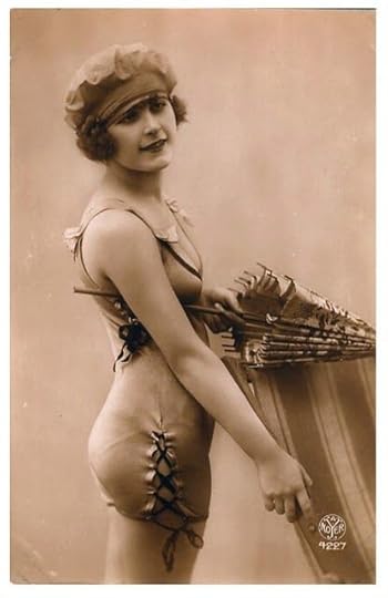 1920s bathing beauty
