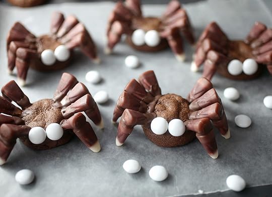 Making Spider Cookies
