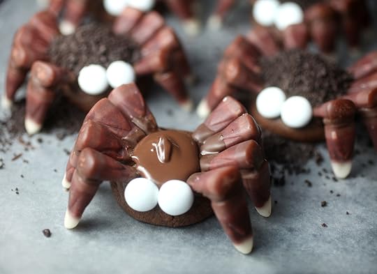 Candy Corn Spiders