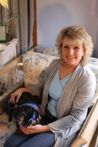 Barbara Techel with Joie