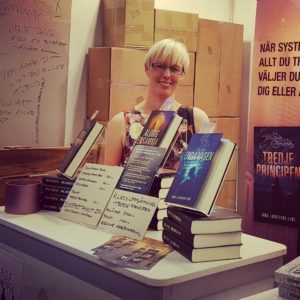 Anna Jakobsson Lund i Fantastikgränden Bokmässan 2016