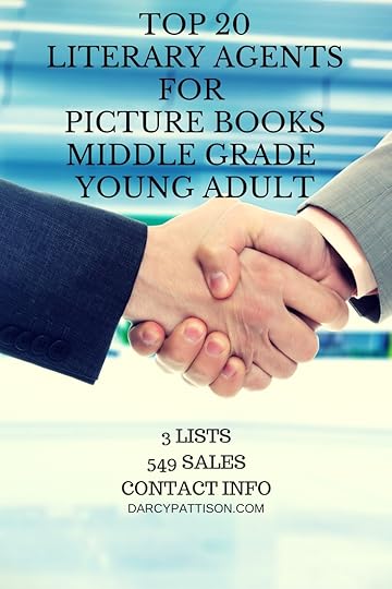 Which literary agents sold the most projects in 2016? Get the 3 lists for top picture book agenty, middle grade agents, and young adult agents. | DarcyPattison.com