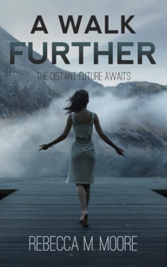 monochromatic book cover design for A Walk Further