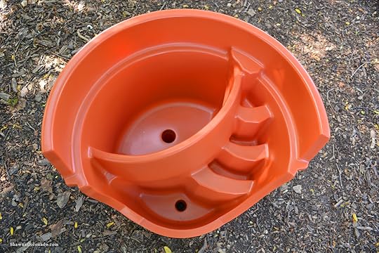 Halloween Broken Pot Container Garden Pot