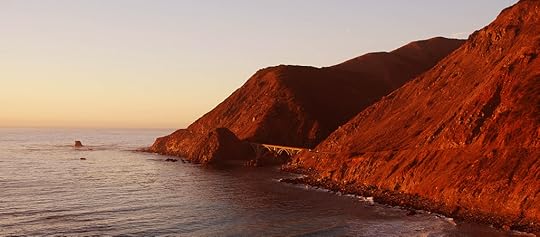 highway 1 at sunset