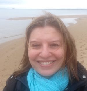 Promenad på stranden.