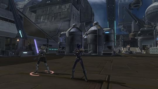 My Imperial agent and Lana Beniko in Star Wars: The Old Republic's Knights of the Fallen Empire expansion