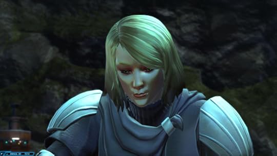 Lana Beniko in Star Wars: The Old Republic's Knights of the Fallen Empire expansion