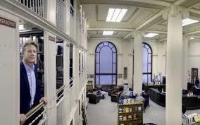 Ralph Lewin, executive director of the Mechanics' Institute, photo courtesy of the Sacramento Bee.