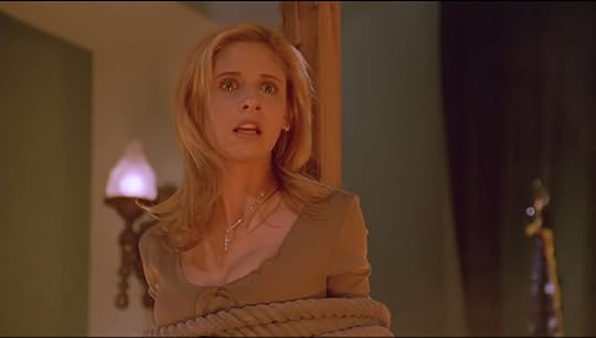 Buffy, super hopeful, in total disbelief.