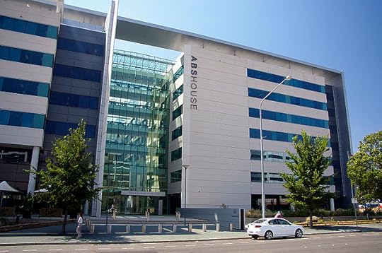Headquarters for the Australian Bureau of Statistics in Belconnen, Australian Capital Territory. Photo by Bidgee. CC BY-SA 3.0 via Wikimedia Commons.