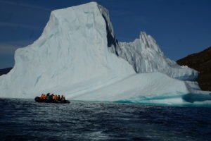 Ice, rock and tiny humans in southern Greenland
