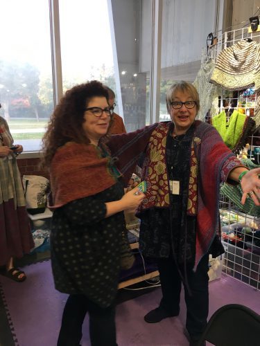 This is THE Lisa Souza, freaking out as we finally meet since working together for probably 12 years online!