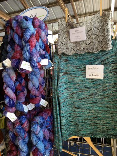 Dragonfly Fibers and their Vote! colorway