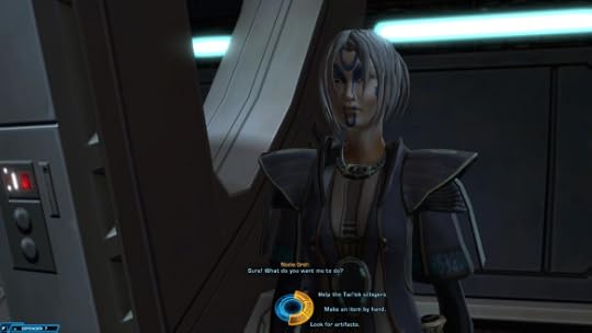 A conversation with Nadia Grell in Star Wars: The Old Republic