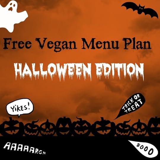 Free Vegan Menu Plan: Halloween Edition