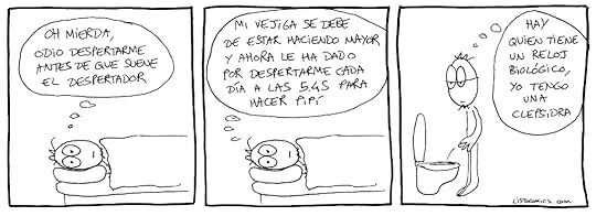 Una tira cómica sobre el levantarse pronto.