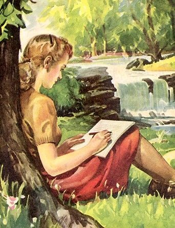 girl-writing