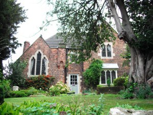 Mirs Rycroft lives in a substantial detached cottage.
