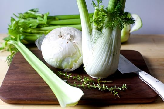 fennel and celery and thyme