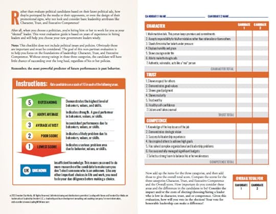 leading with honor voter evaluation guide