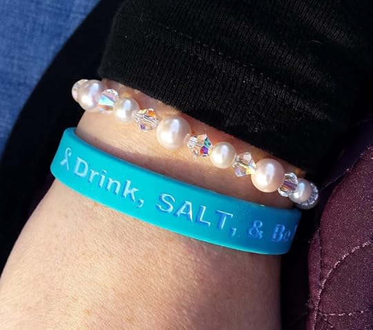 Drink, SALT, and Be Merry! Dysautonomia awareness bracelet from dinet.org