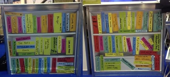 #shelfies from the OUP stand at the UKSG conference. Photos taken by Alice Graves.