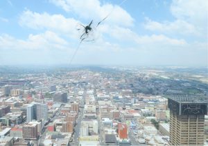 A bullet hole to enhance the view