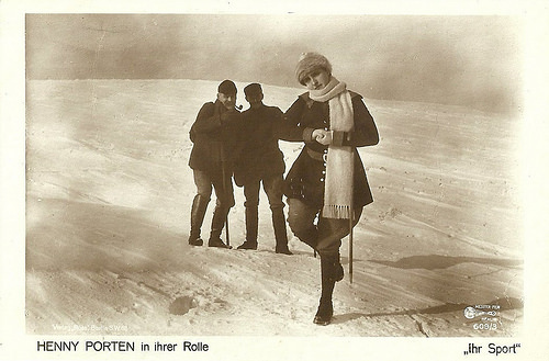 Henny Porten in Ihr Sport
