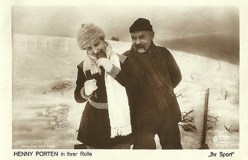 Henny Porten in Ihr Sport
