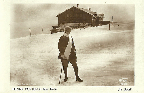 Henny Porten in Ihr Sport