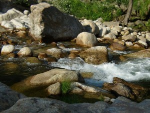 Saltos de agua en La Vera 